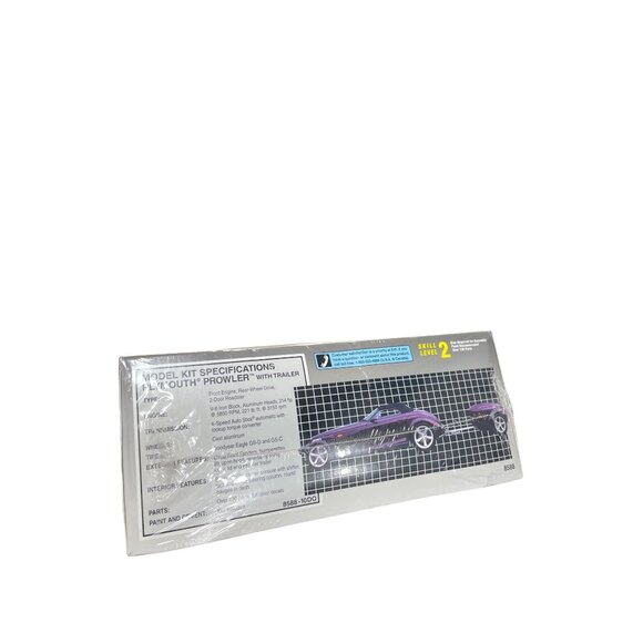 AMT 1997 VTG Plymouth Power With Trailer Vehicle Model Kit SKU 9501 - Picture 5 of 7